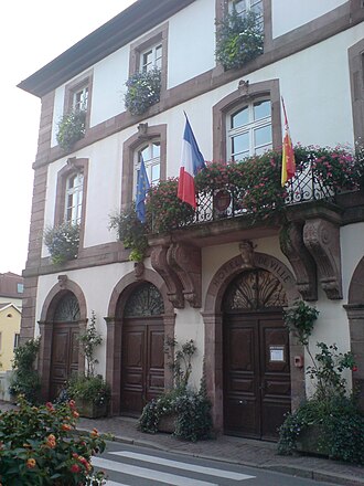 Photo : Masevaux-Niederbruck, Ville fleurie 4 fleurs