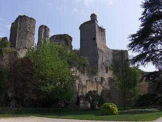 Photo : Parc et vestiges du Château de Vendôme