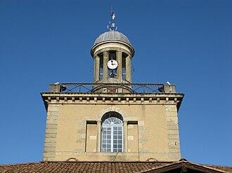 Photo : Beffroi, Halle et Place Centrale de Revel