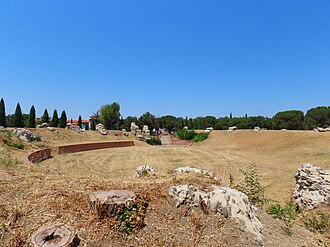 Photo : Amphitheatre Romain de Purpan et Thermes d'Ancely