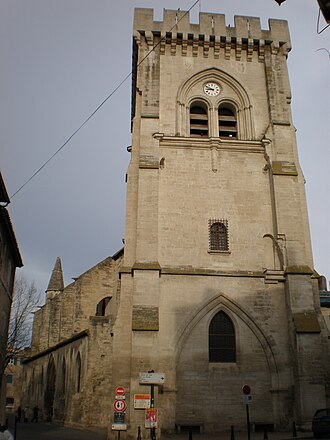 Photo : Collégiale Notre-Dame et son cloître
