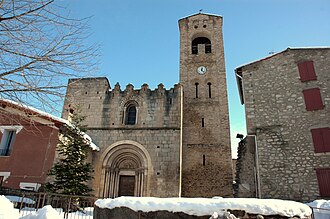 Photo : Eglise Ste Marie de Corneilla de Conflent