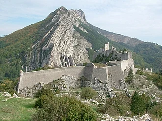Photo : La Route Napoléon à Sisteron