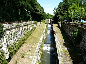 Photo : Les écluses de Tuilières à Mouleydier