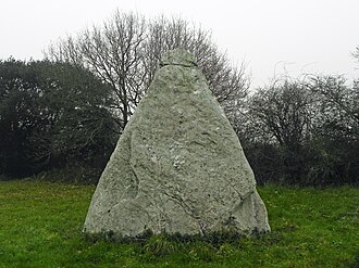 Photo : Menhir du Boivre