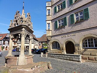 Photo : Le puits à six seaux