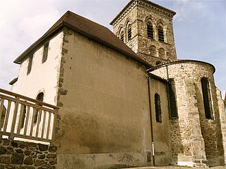 Photo : Église Romane Notre-Dame de Montaigut en Combrailles