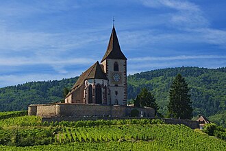 Photo : Eglise Saint-Jacques-le-Majeur de Hunawihr