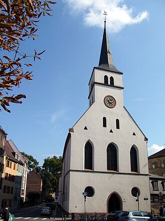 Photo : L'église protestante Saint-Guillaume
