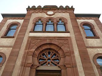 Photo : Ancienne synagogue de Niederbronn-les-Bains