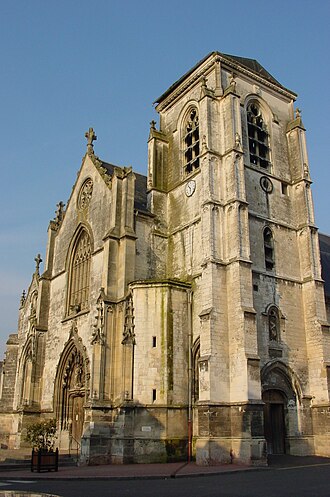 Photo : Eglise du Saint-Sépulcre et Vitraux Manessier