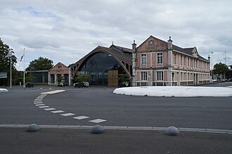 Photo : Ancienne gare centrale des chemins de fer