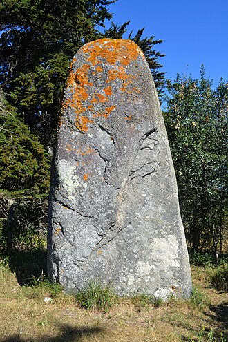 Photo : Menhir de Goulvars