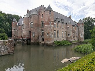 Photo : Jardin du château d'Esquelbecq