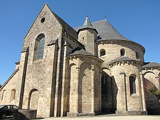 Photo : Abbatiale Saint-Pierre de Vigeois